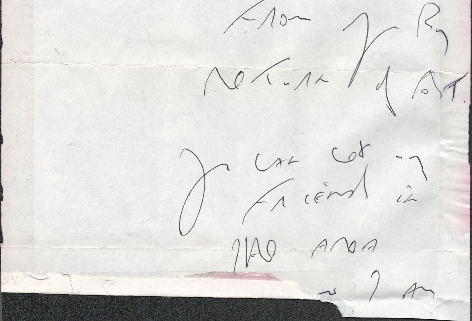 Handwritten and Signed Prison Letter Reggie Kray - Image 6 of 6