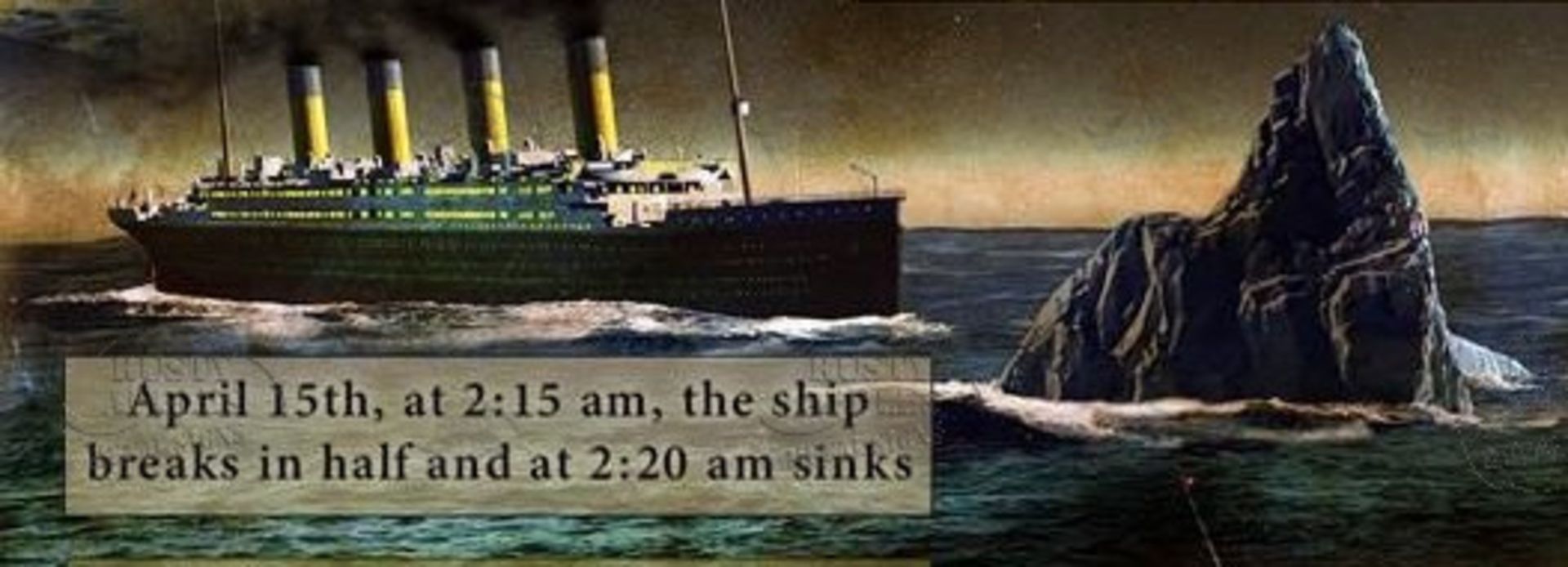 The Sinking Of The Titanic Designed 1912 Original Penny Metal Plaque - Image 4 of 5