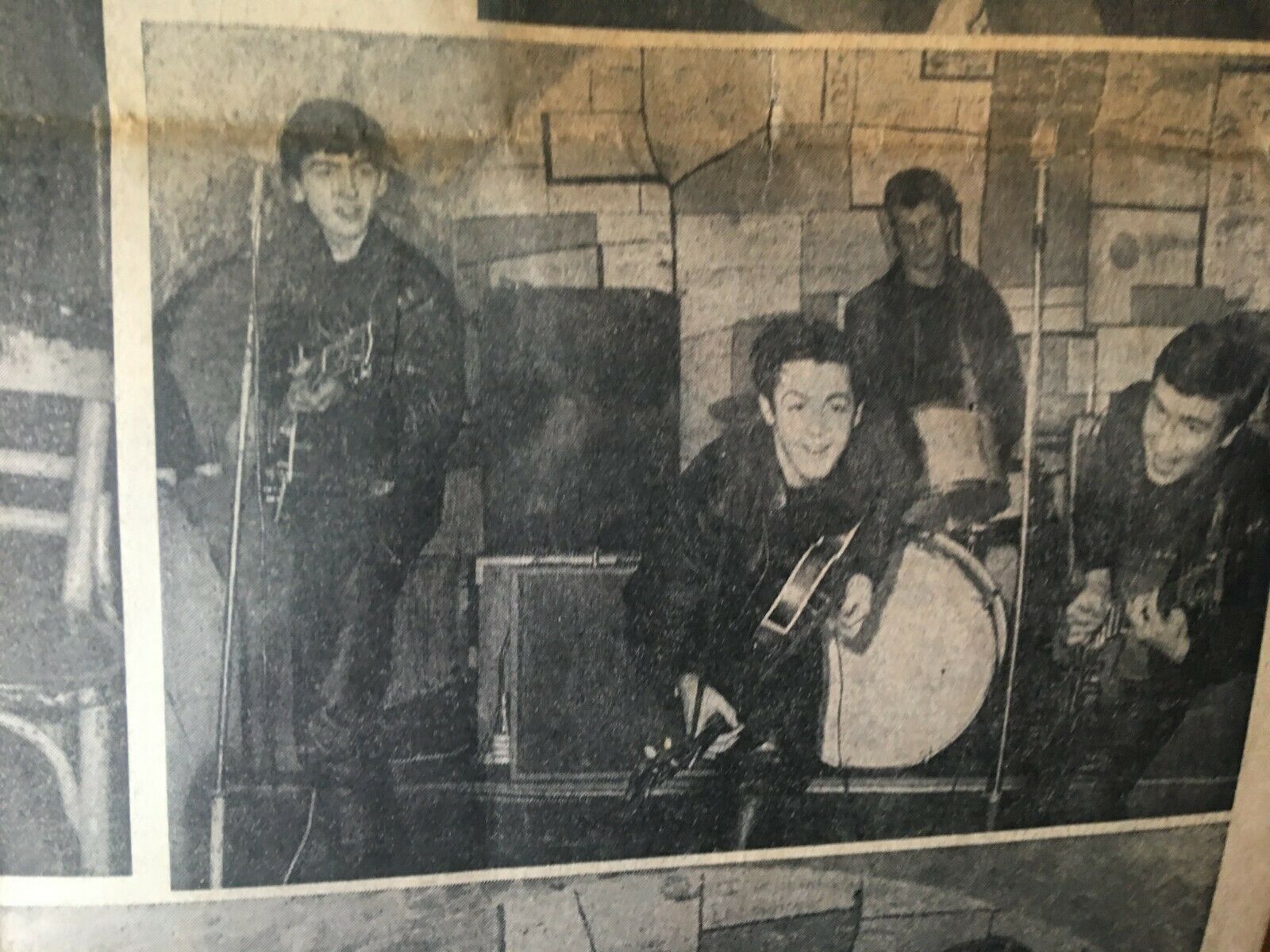 Rare Beatles 1963 Liverpool Newspaper The Year Of The Mersey Sounds - Image 8 of 9