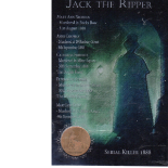 Jack The Ripper Original Rare 1888 Penny Metal info Plaque