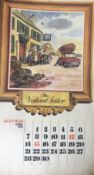 GUINNESS 1974 Calendar Prints 'Pub Names' Artwork by Norman Thelwell *3