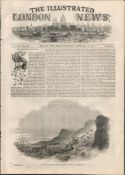 Rare 1847 Antique Newspaper Great Famine In The West Of Ireland