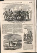 Great Famine Clare & Galway 1847 Antique Newspaper