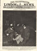 Original 1964 Front Cover Illustrated London News Rioting in Belfast