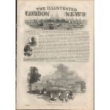 The Death Of the Great Irishman Daniel O'Connell Antique 1847 Newspaper