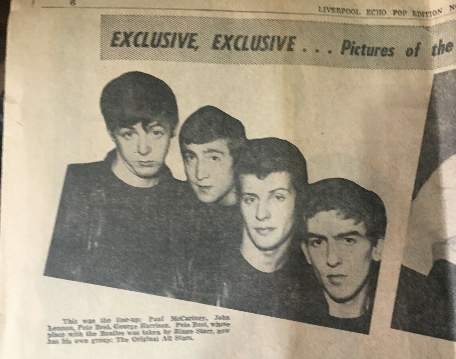 Rare Beatles 1963 Liverpool Newspaper The Year Of The Mersey Sounds - Image 7 of 9