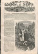 Antique 1849 London Newspaper A Day In A Irish Town Killarney