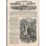 Antique 1849 London Newspaper A Day In A Irish Town Killarney