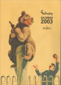 2003 Guinness Calendar Print John Gilroys Animals Characters *1