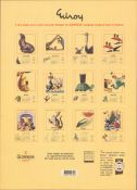 2003 Guinness Calendar Print John Gilroys Animals Characters *2