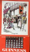 1976 Vintage Guinness Calendar Print _Pub Names' Artwork *3