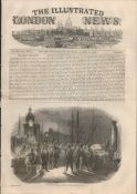 5 Antique 1847 Complete Editions Illustrated London News-1