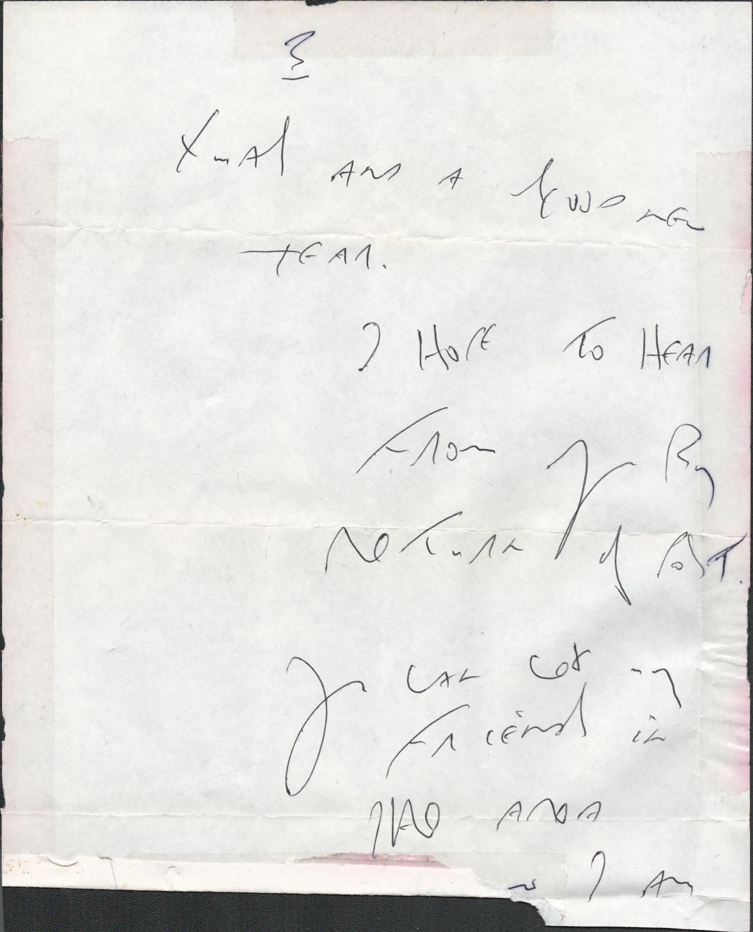 Handwritten and Signed Prison Letter Reggie Kray - Image 4 of 6