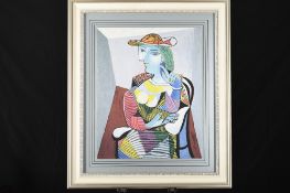 Pablo Picasso Limited Edition "Portrait of Marie-Therese, 1937"