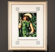 Limited edition by Tamara de Lempicka with authentication from her estate.