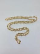 9ct (375) Yellow Gold 26" Fancy Link Chain