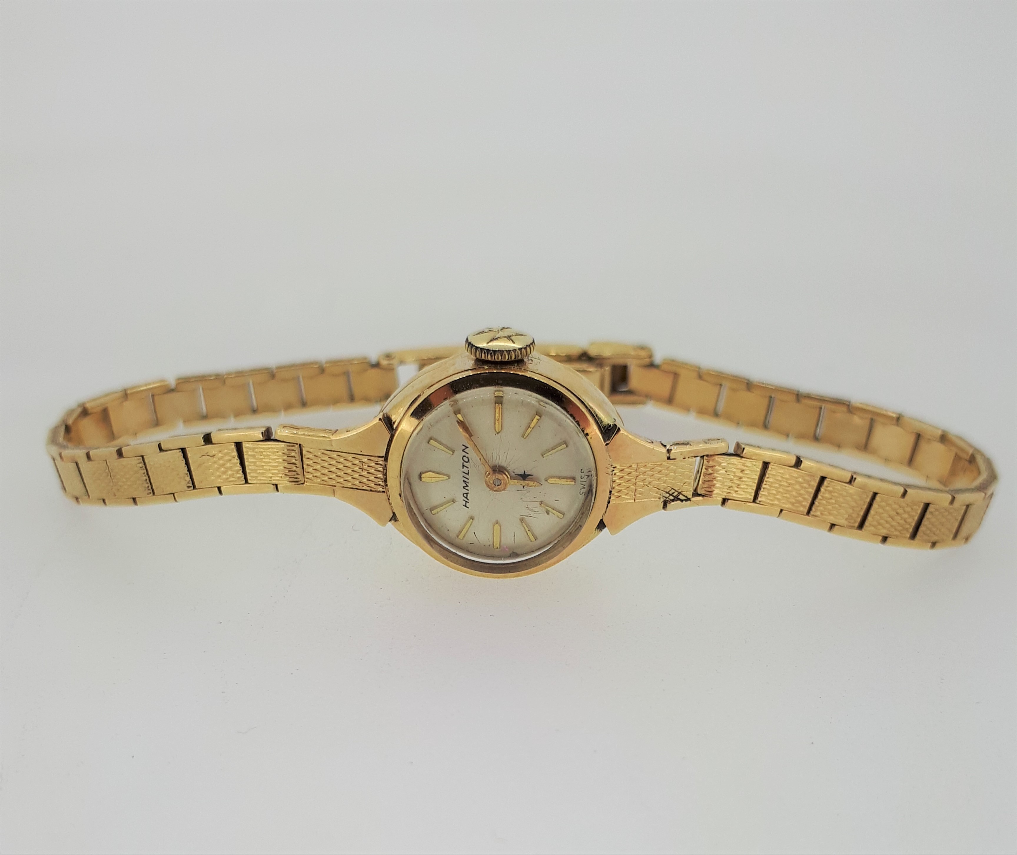 Vintage 9ct (375) Yellow Gold Hamilton Ladies Watch - Mechanical - Image 2 of 14