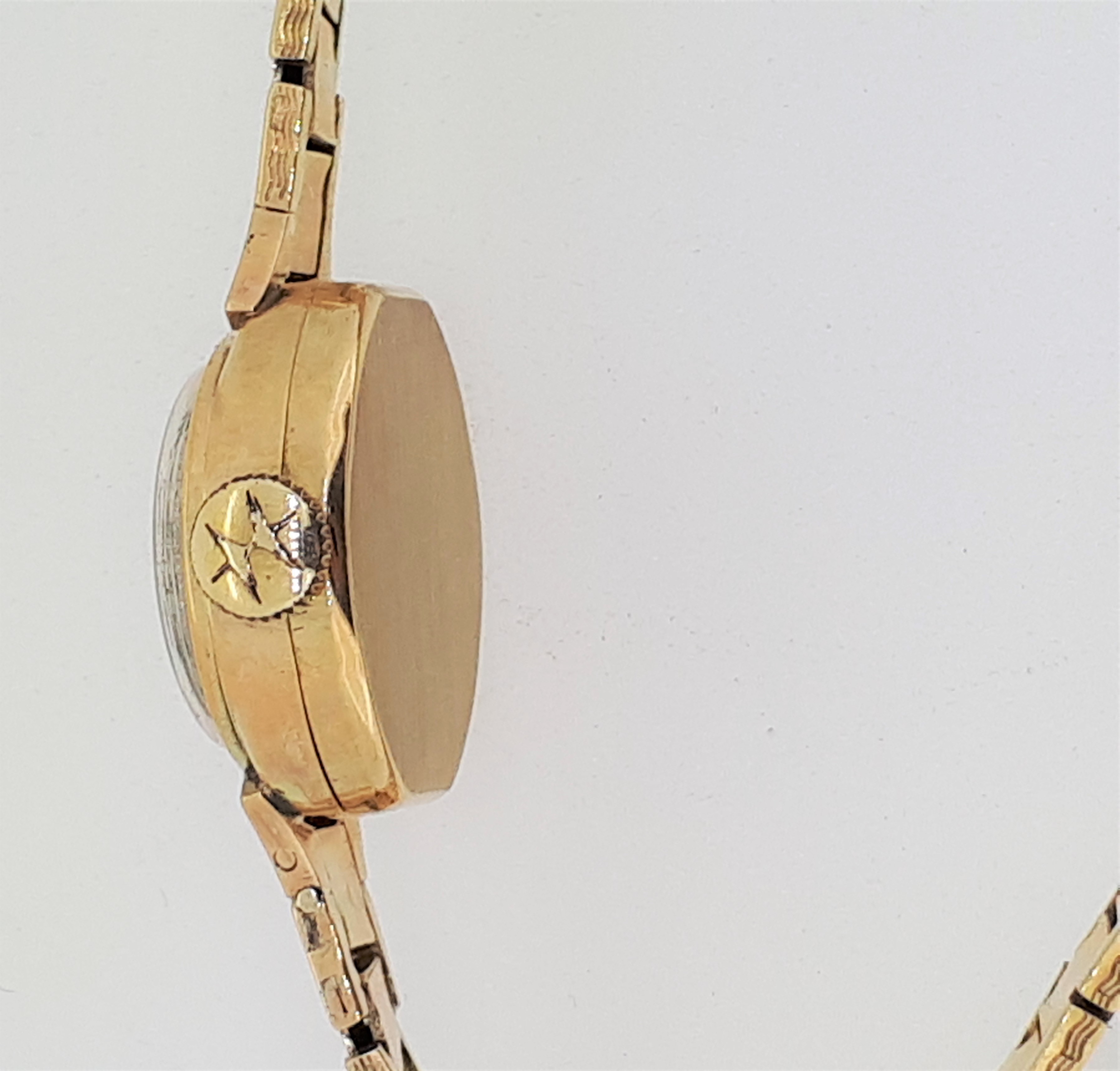 Vintage 9ct (375) Yellow Gold Hamilton Ladies Watch - Mechanical - Image 10 of 14