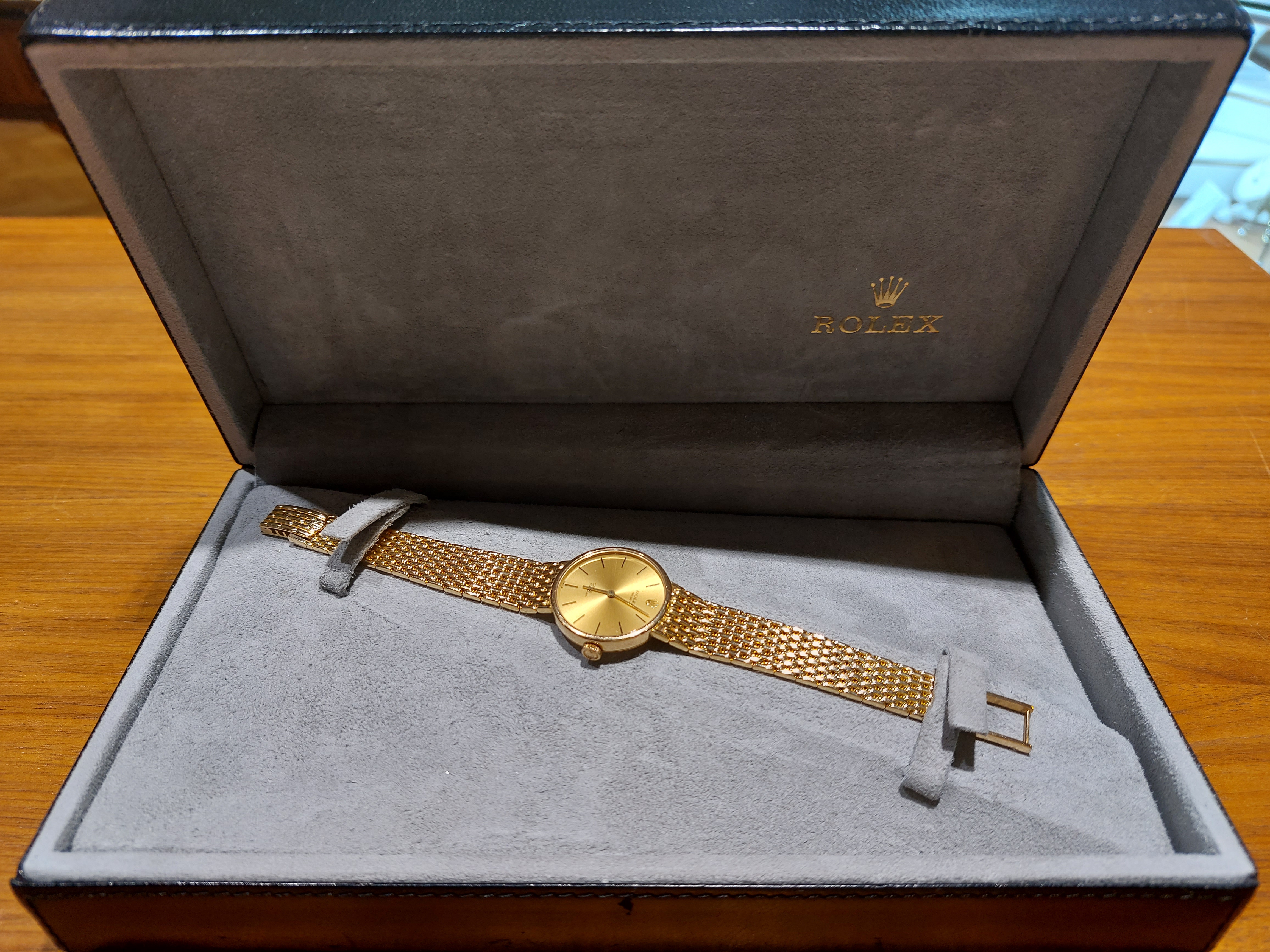 ROLEX 18ct Yellow Gold Ladies Cellini 5041/8 - Image 9 of 13