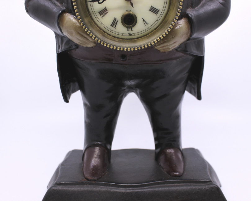 Bradley & Hubbard John Bull Blinking Eye Novelty Clock - Image 9 of 11