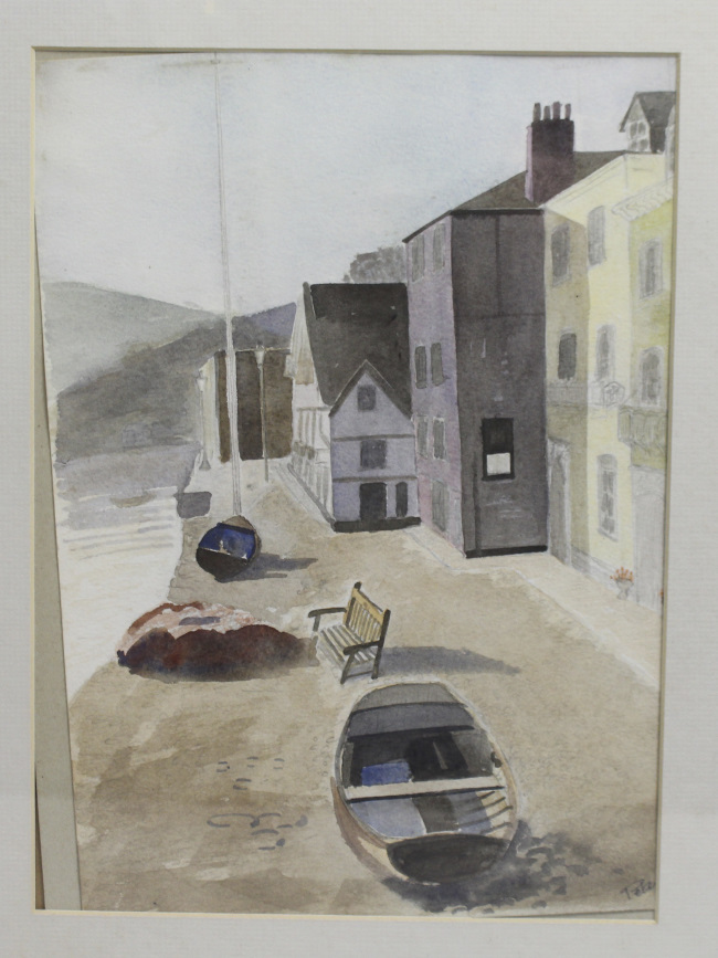 Seaside Watercolour Framed - Image 2 of 3