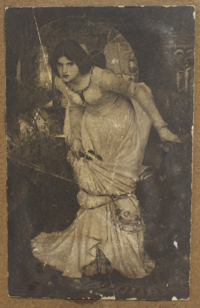 Small Pre Raphaelite Artwork - Image 2 of 3