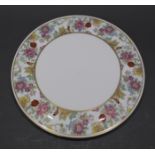 Royal Worcester Chinese Garden Cake Plate