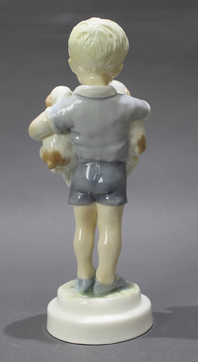 Royal Worcester Figurine Monday's Child Boy - Image 3 of 5