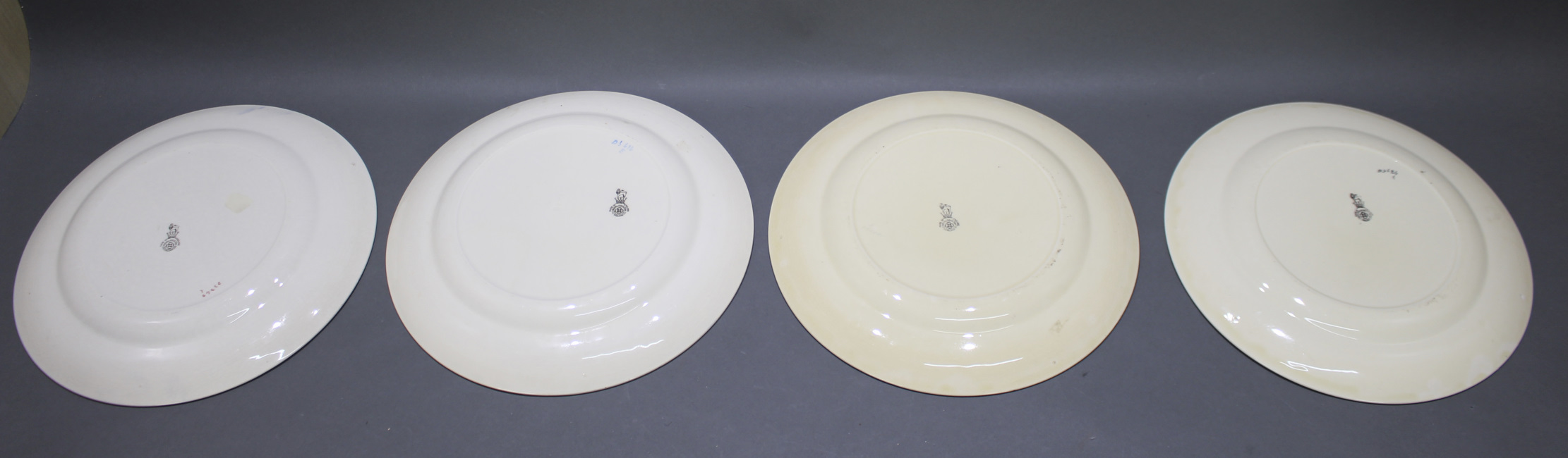 Set of 4 Mid 20th c. Royal Doulton Cabinet Plates - Image 2 of 2