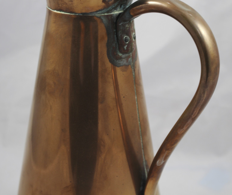 Vintage English Copper 4 Pint Jug by J.S & S - Image 4 of 5