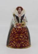 Royal Worcester Queen Elizabeth I Candle Snuffer P.Stanley