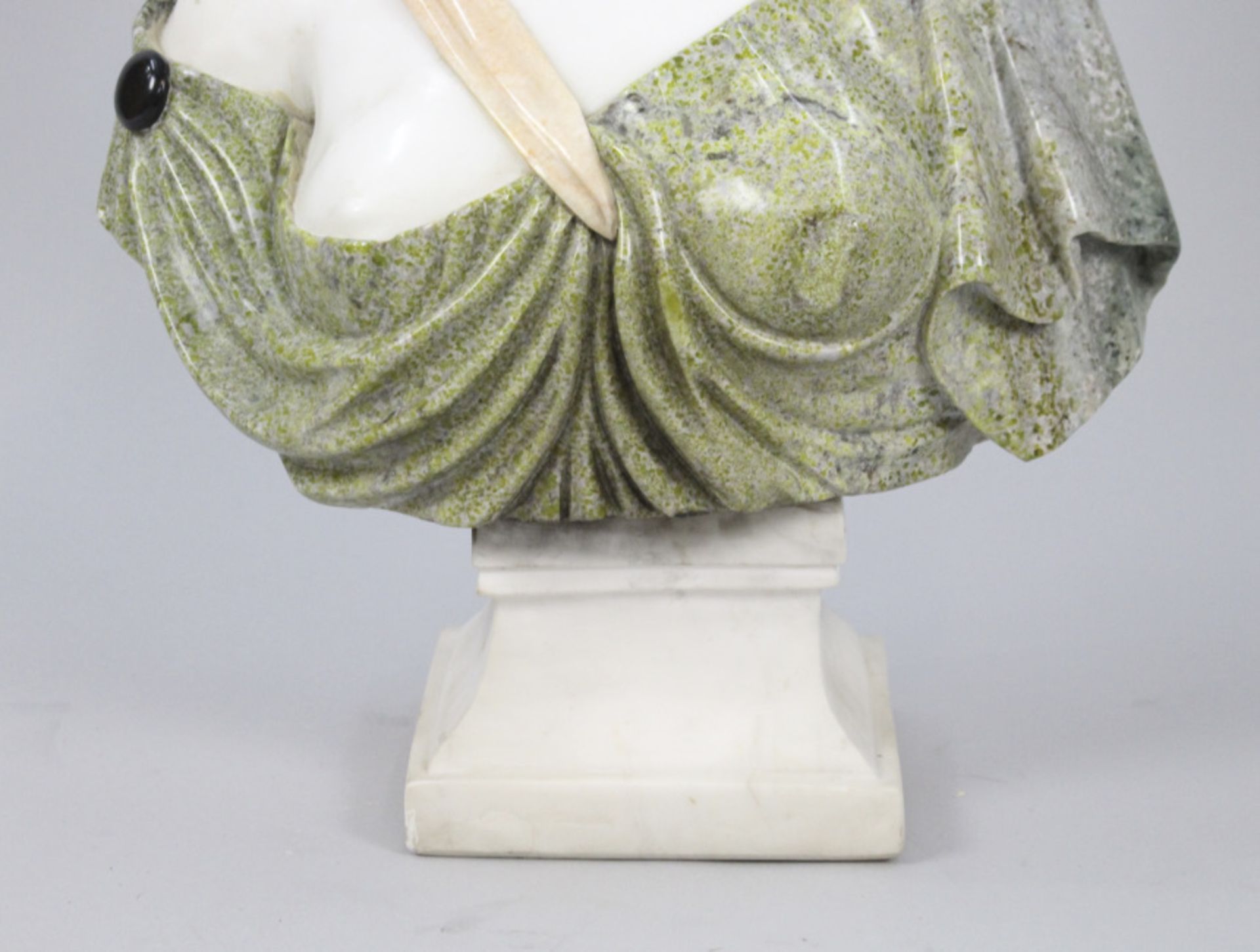 Classical Style Marble Bust of Lady - Image 10 of 10