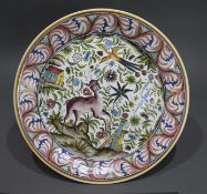 Large Hand Painted Portugese Charger