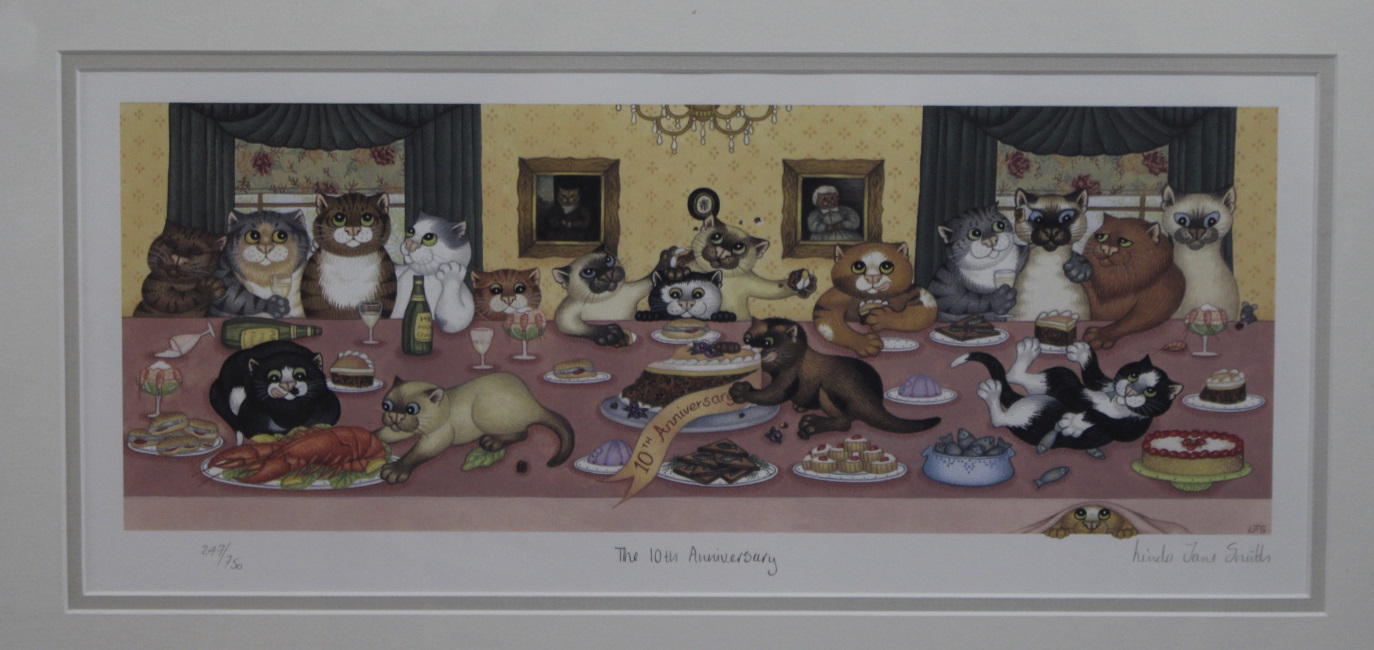 "The 10th Anniversary" Limited Edition Linda Jane Smith Print - Image 2 of 3