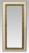 Early 20th c. Gilt & Painted Picture Frame