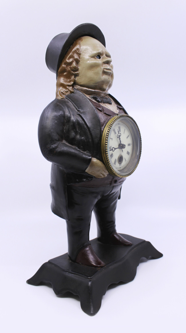 Bradley & Hubbard John Bull Blinking Eye Novelty Clock - Image 2 of 11