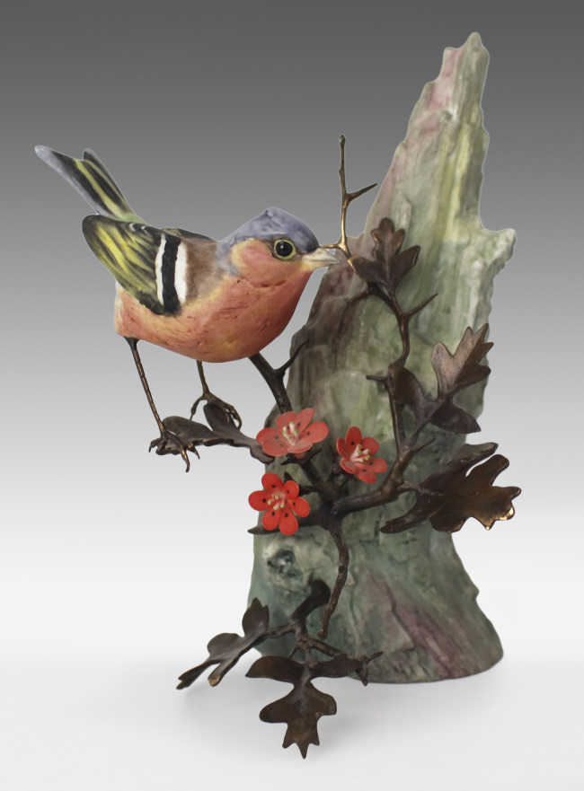 Albany Worcester Porcelain & Bronze Chaffinch