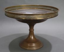 English 19th c. Copper Footed Comport