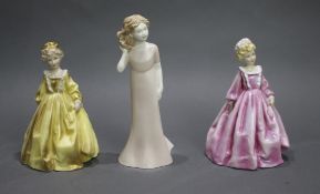 Set of 3 Royal Worcester Figurines