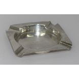 Solid Silver Ash Tray Birmingham 1945