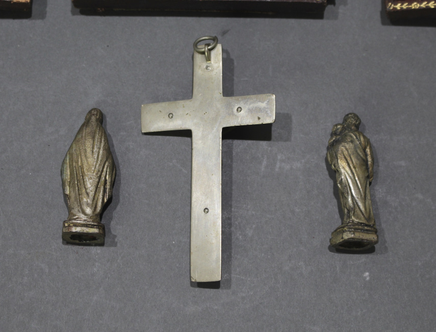 Antique Cased Crucifix Set - Image 7 of 12