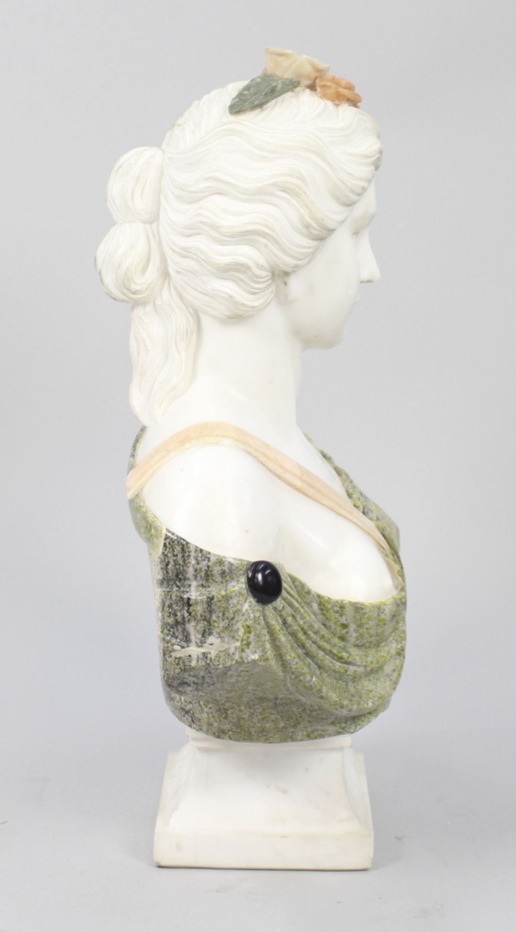 Classical Style Marble Bust of Lady - Image 3 of 10