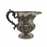 William IV Solid Silver Cream Jug by Barnard London 1834