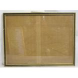 Hogarth Style Ebonized & Gilt Glazed Frame