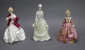 Set of 3 Royal Worcester Figurines