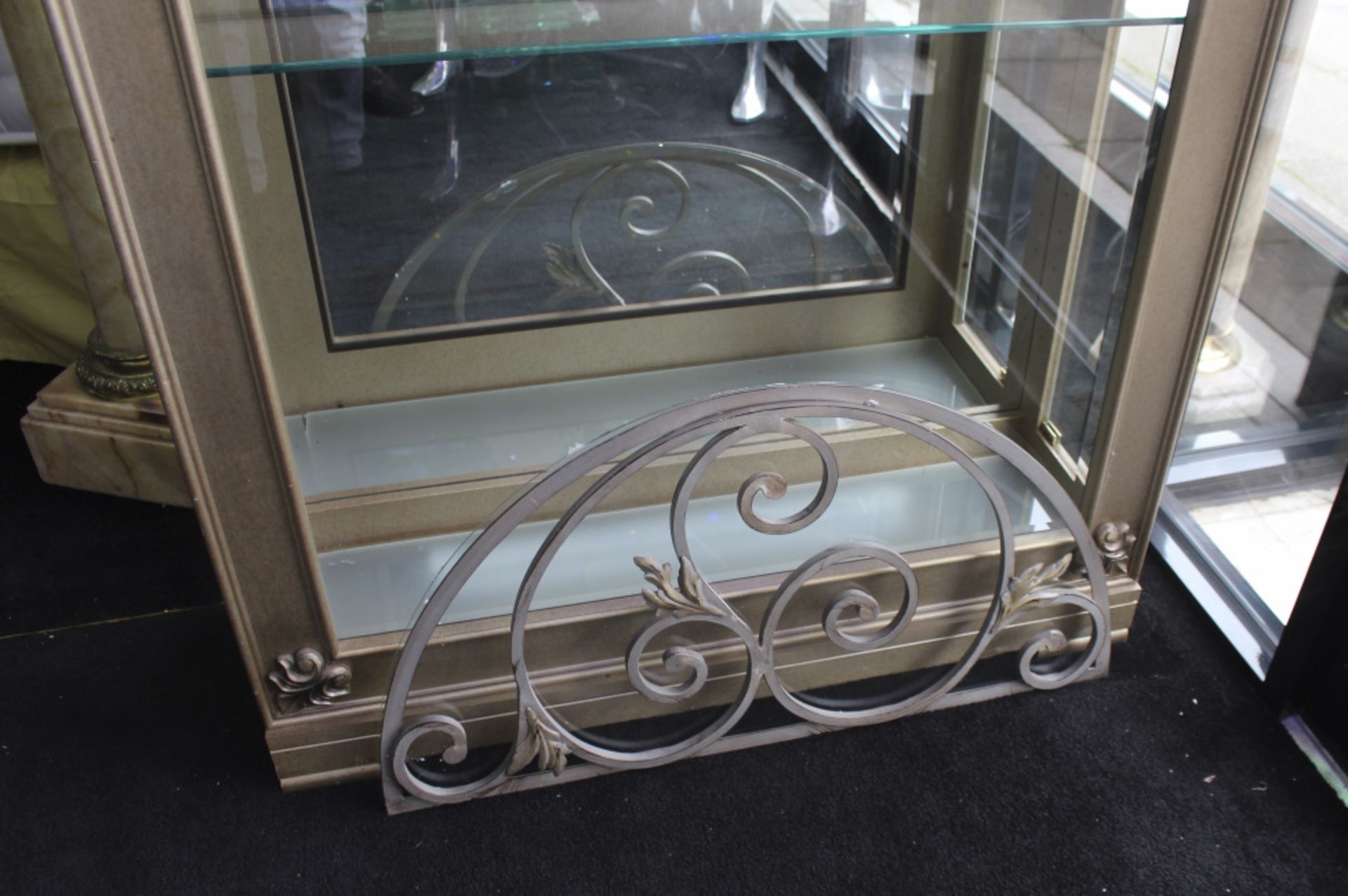 Designer Glazed Display Cabinet - Image 5 of 8