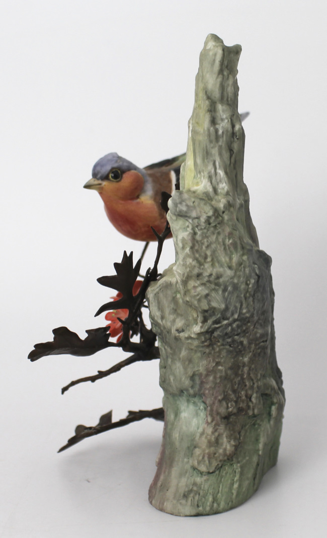 Albany Worcester Porcelain & Bronze Chaffinch - Image 4 of 6