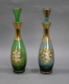 Pair of Venetian Murano Decorative Decanters