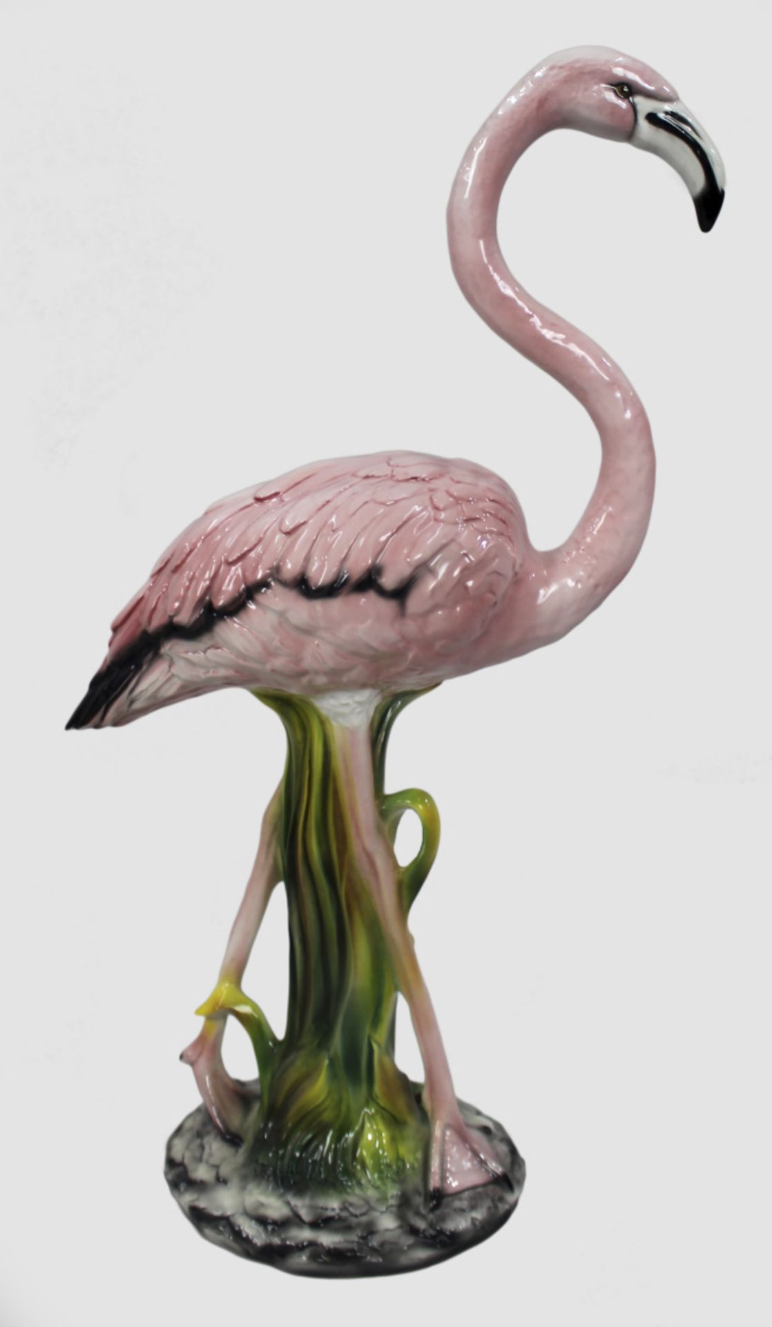 Pair of Large Vintage Italian Flamingos - Image 2 of 8