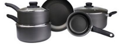 1x GH Aluminium 4 Piece Pan Set. (Contents Appear As New). Please Note There Is No Stockpot In This